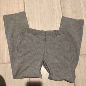 Banana Republic Logan grey Dress Pants Size 00p 27.5 inseam loft ann taylor